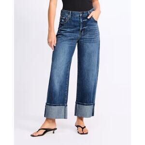 Pistola Ryder High Rise Cuffed Straight Jeans